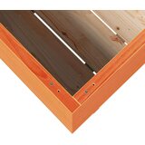  Vrtna sadilica voštano smeđe boje 90 x 60 x 72 cm od borovine | shoptok.hr