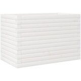 Furnova Vrtno cvetlično korito belo 70x40x45,5 cm trdna borovina, (21920083) | Shoptok.si