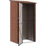  Vrtne šupe Smeđa 103 x 86 x 200 cm Metal | shoptok.hr