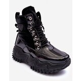 Kesi Ocieplane shoes on a massive platform of black lanleh | shoptok.hr