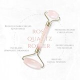 KORIKA Tools Face Roller & Gua Sha valjak za masažu za lice i pomagalo za masažu Quartz Pink | shoptok.hr