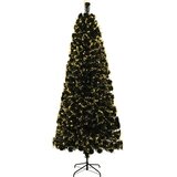  Svjetlovodno božićno drvce 210 cm 24 LED lampica Topla bijela Slike