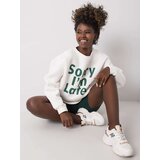 ex moda Sweatshirt-EM-BL-624.90P-white-green | Shoptok.si