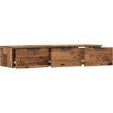 vidaXL Stenska omara Old Wood 102x30x20 cm Inženirski les | Shoptok.si