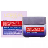 L´Oréal Paris Revitalift Filler nočna krema za polnjenje gub proti staranju 50 ml Cene