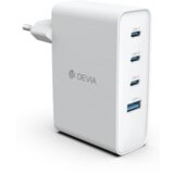 DEVIA Adapter, PD 100W, 3C+A, GaN, Beli Cene
