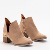 Resti Light brown women's insulated boots on the Karela post - Footwear | Shoptok.si