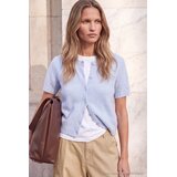 TRENDYOLMILLA ženski kardigan Twoaw27Hi00099, svetloplava | Eponuda.com