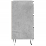  Komoda siva boja betona 60x35x70 cm od konstruiranog drva | shoptok.hr