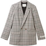Tom Tailor Blazer siva / črna / bela | Shoptok.si