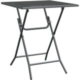  Vrtni stol od ekspandirane metalne mreže 60x60x72 cm antracit | shoptok.hr