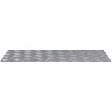  Aluminijaste antislip checker plošče 2 kosi 90x40 cm, (22014831) | Shoptok.si