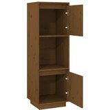  Visoka komoda boja meda 38 x 35 x 117 cm od masivne borovine | shoptok.hr