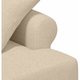  Ljubavni kauč s gumbima Krem 120 x 65 x 79 cm Tkanina | Eponuda.com