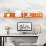 LOFTPLUS akrilna lebdeča stenska polica brez vrtanja - komplet 2 kos odprta embalaža | Shoptok.si