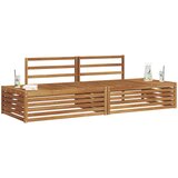  Set vanjskih sofa Prirodna 203,5 x 83 x 73 cm | shoptok.hr