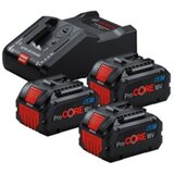 Bosch Set baterija 3x18V 8,0Ah ProCORE + punjač GAL 18V-160 (0615A5004Y)