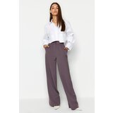 Trendyol Pants - Gray - Wide leg Cijene