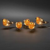 Konstsmide LED božićna ukrasna figura Crvendać (9 m x 17 cm x 11 cm, Mrežni pogon) | shoptok.hr