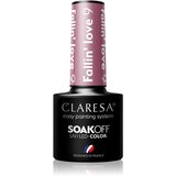 Claresa SoakOff UV/LED Color Fallin' Love gel lak za nohte odtenek 9 5 g Cene