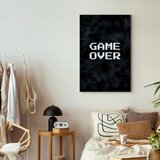  Slika - Pixel Game Over 40x60 Premium Print | shoptok.hr