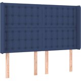  Krevet s oprugama i madracem plavi 140x200 cm od tkanine | shoptok.hr