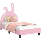  za djecu s uzglavljem Ružičasta 80 x 160 cm PU | shoptok.hr