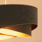  Brilagi - LED luster na sajli LYRA 1xE27/15W/230V siva/zlatna | Eponuda.com