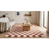 ESTE Kremno bela/v barvi terakote preproga 80x150 cm Grida – | Shoptok.si