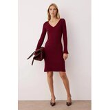 TRENDYOLMILLA Ženska haljina Twoaw26El00052, Bordo | Eponuda.com