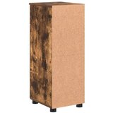 vidaXL Kupaonski ormar s ladicama Dimljeni hrast 30 x 35 x 80 cm | shoptok.hr