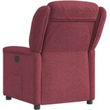  Naslonjač od tkanine crvena boja vina | shoptok.hr
