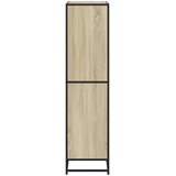  Polica za knjige sonoma hrast 80,5x35x139 cm izrađeno drvo | Eponuda.com