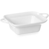 Hendi Pravokotni pekač z ročaji 100x140x45mm beli porcelan - 784105, (21397818) | Shoptok.si