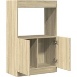  Visoka komoda boja hrasta sonome 63x33x100 cm konstruirano drvo | Eponuda.com