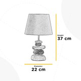 Lesnina XXXL NAMIZNA SVETILKA 26/52 cm | Shoptok.si