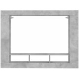 TV ormarić boja betona 152 x 22 x 113 cm od konstruiranog drva | shoptok.hr