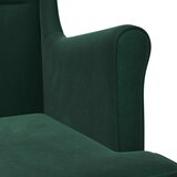  Fotelja Tamnozelena Baršun | shoptok.hr
