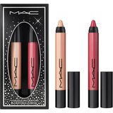 MAC Cosmetics Holiday Decadent Dazzlelips Crayon Duo poklon set za usne Slike