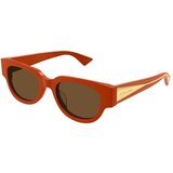 Bottega Veneta BV1278SA 004 ONE SIZE (52) Oranžna/Rjava Cene