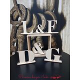  LESEN NAPIS črka na podstavku 1 kom LESNAP 102 | Shoptok.si