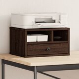vidaXL Stalak za pisač boja hrasta 40x32x22,5 cm konstruirano drvo cijene