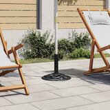  Stalak za suncobran crni 40 x 40 x 32 cm od lijevanog željeza | shoptok.hr