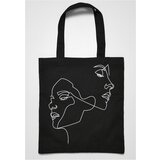 Mister Tee Black canvas bag One Line | Shoptok.si