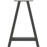  Noge za blagovaonski stol A-oblika 2 kom antracit 50 x (72-73) cm čelik | shoptok.hr