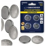  Baterije ESPERANZA LITHIUM CR2032 4 kom, EZB111 | Eponuda.ba