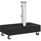  Postolje za suncobran crno 45 x 25 x 8 cm granitno | shoptok.hr