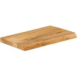 Stolna ploča sa živim rubom 40x30x2,5 cm od masivnog drva manga | shoptok.hr