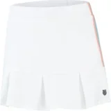K-Swiss Women's Hypercourt Pleated Skirt 3 White L
