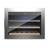 Caso WineSafe 18 EB Inox Einbau Weinkühlschrank für 18 Flaschen Cene